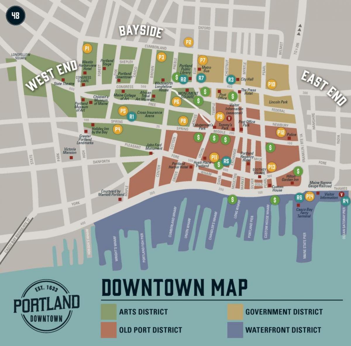 mapa aplicació Portland